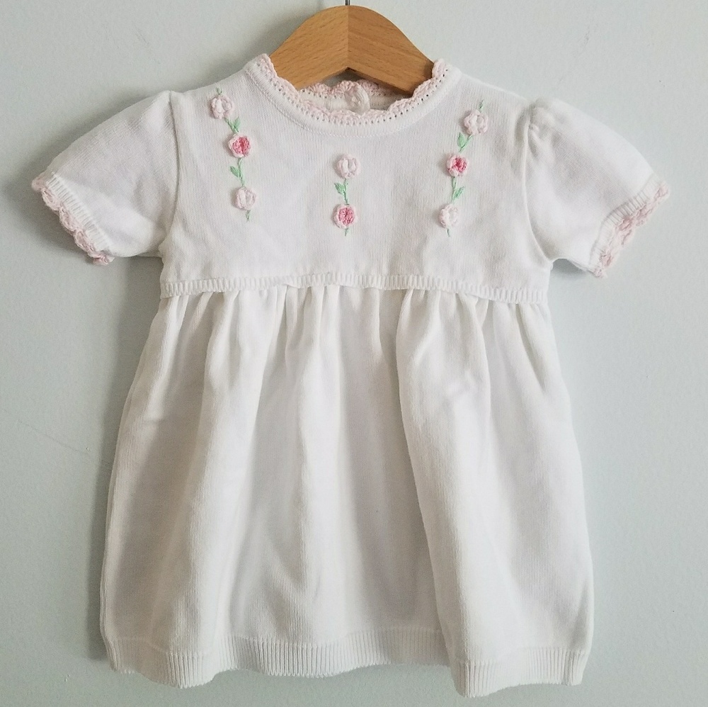 Feltman Brothers sweater knit baby dress 6 months